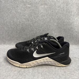 Nike Shoes Womens 6 Metcon 4 Black Athletic Crossfit Running Sneakers 924593-001